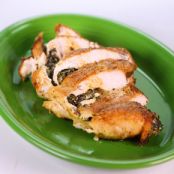 Turkey Breast Stuffed with Creamed Collard Greens