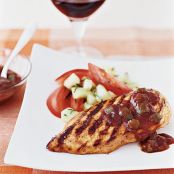 Grilled Chicken With Speedy BBQ Sauce