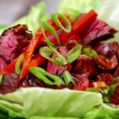 Flank Steak Lettuce Wraps