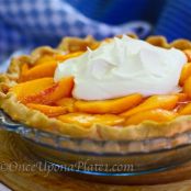 No Bake Peach Pie