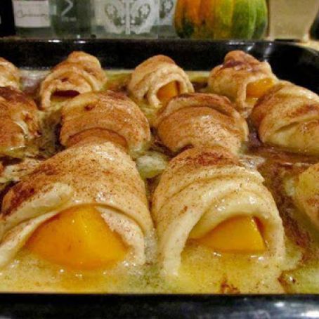 Peach Dumplings