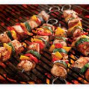 Italian Pork Kabobs with Summer Vegetables