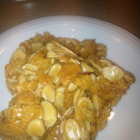 Almond Toffee Bars ***