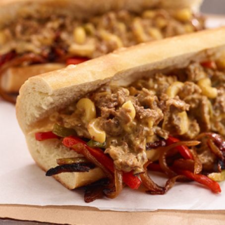 MAC & CHEESE CHEESESTEAK