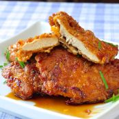 Double Crunch Honey Garlic Chicken Breasts