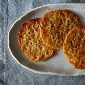Buttery Lemony Lace Cookies