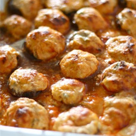 Lauren's Latest » Enchilada Stuffed Mushrooms