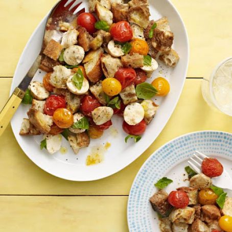 Roasted Tomato Panzanella