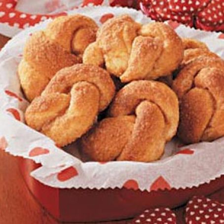 Cinnamon Love Knots Recipe