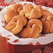 Cinnamon Love Knots Recipe
