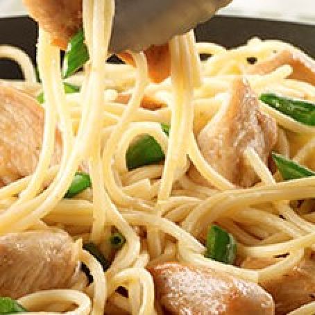 Peppered Lemon Chicken Pasta