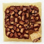 The Ultimate Peanut Butter and Chocolate Marshmallow Treats