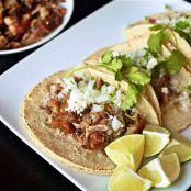 Tacos De Carnitas With Salsa Verde