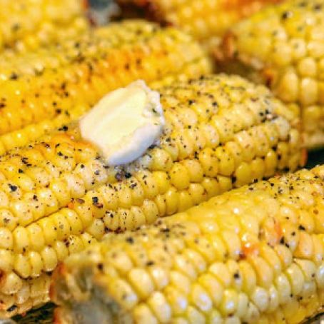 The Best Ever Oven Roasted Corn