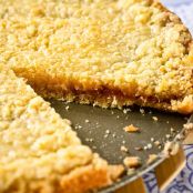 Gâteau Breton with Raspberry Jam