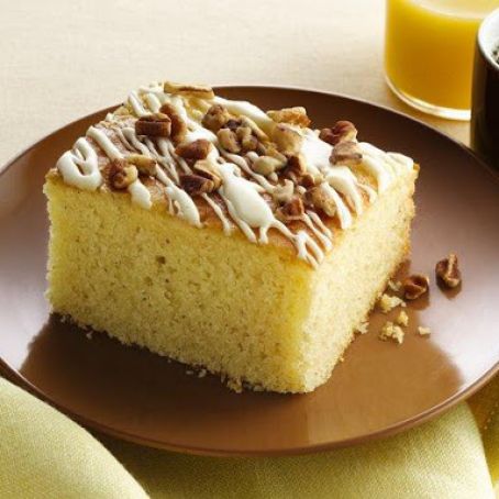 Gluten Free Eggnog Breakfast Cake