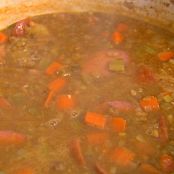 Lentil Sausage Soup