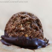 Peppermint Chocolate Coconut Cookies-Chocolate Covered Katie