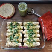 Mashed Potato Enchiladas by Thyme & Love