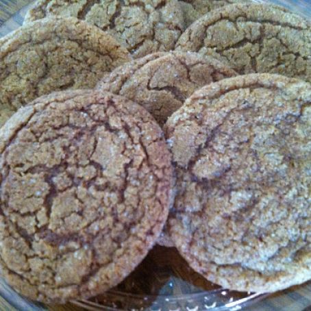 Chewy Molasses-Spice Cookies