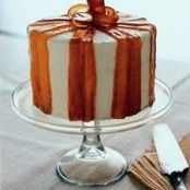 Carrot Ginger Layer Cake with Orange Cream Cheese Frosting