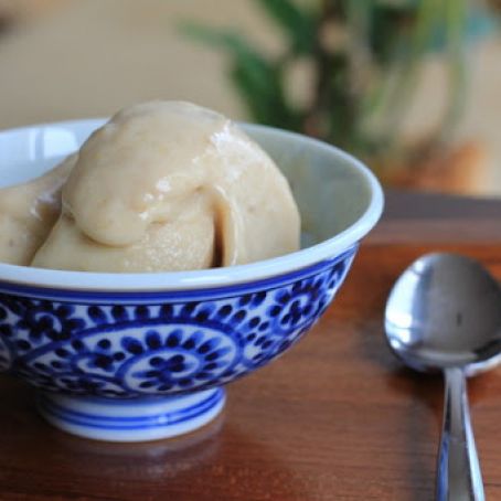 Frozen Banana Yogurt - gestational diabetes recipe