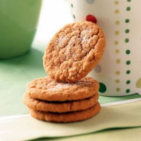 Oatmeal Gingersnaps Recipe