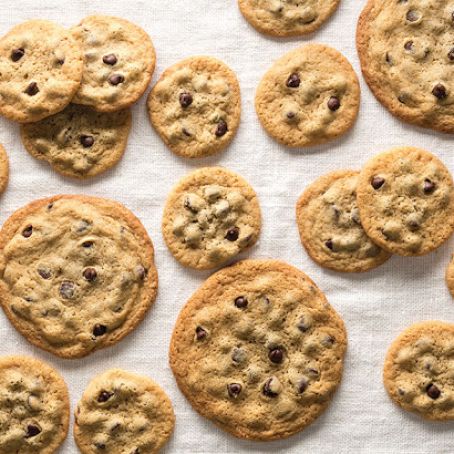 Classic Chocolate Chip Cookies, Thin. Crisp