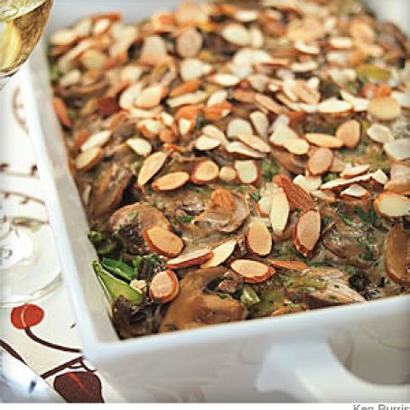 Chicken, Mushroom & Wild Rice Casserole