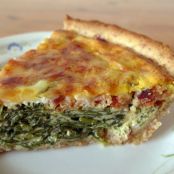 Spinach and Bacon Quiche