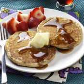 Brown Sugar Oatmeal Pancakes Recipe