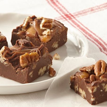 Caramel Pecan Fudge Recipe
