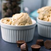 Fluffernutter Peanut Butter Cup Ice Cream