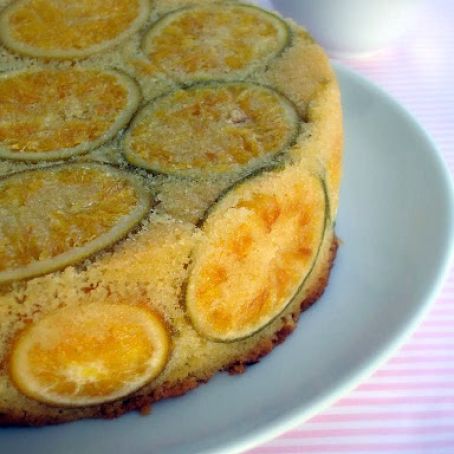 Orange syrup cake
