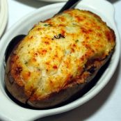Twice Baked Potatoes with Pepperjack Cheese and Bacon