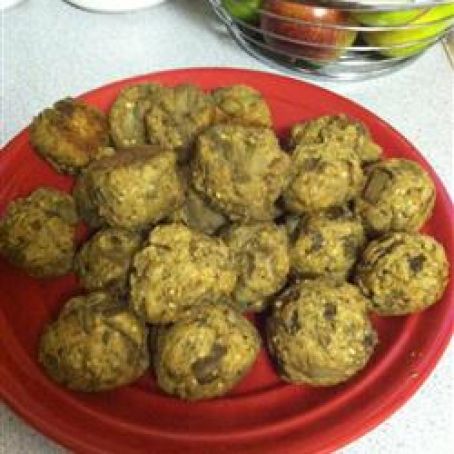 Aunt Mary's Eggplant Balls