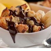 Chocolate Banana Baked French Toast