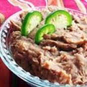 Refried Beans Without the Refry