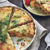 Sausage and Grits Quiche