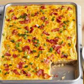 Bacon & Egg Squares