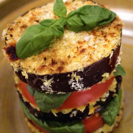 Eggplant & Tomato Stackers