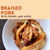 Braised Pork with Fennel and Apple