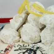 Lemon Wedding Cookies