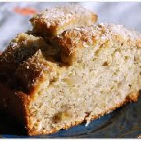 Coconut and Macademia Nut Banana Bread