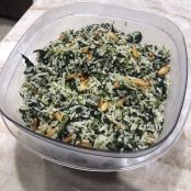 Sesame Spinach Rice