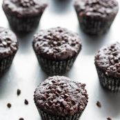 Triple Chocolate Zucchini Muffins