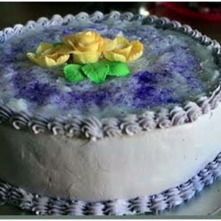 Ube Macapuno Cake Recipe aka Purple Yam Cake