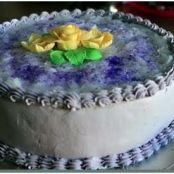 Ube Macapuno Cake Recipe aka Purple Yam Cake