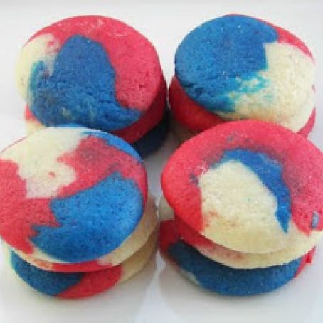 Patriotic Groove Cookies