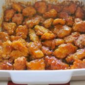 Baked Asian Sticky Nuggets